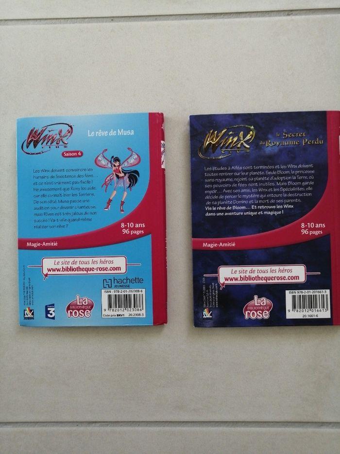 Lot 2 livres Winx - photo numéro 2