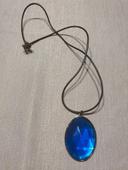 Collier pierre bleue