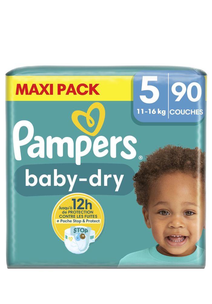 1 paquet de couches Pampers taille 5