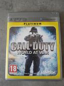 Call of Duty World of war platinum PS3 complet