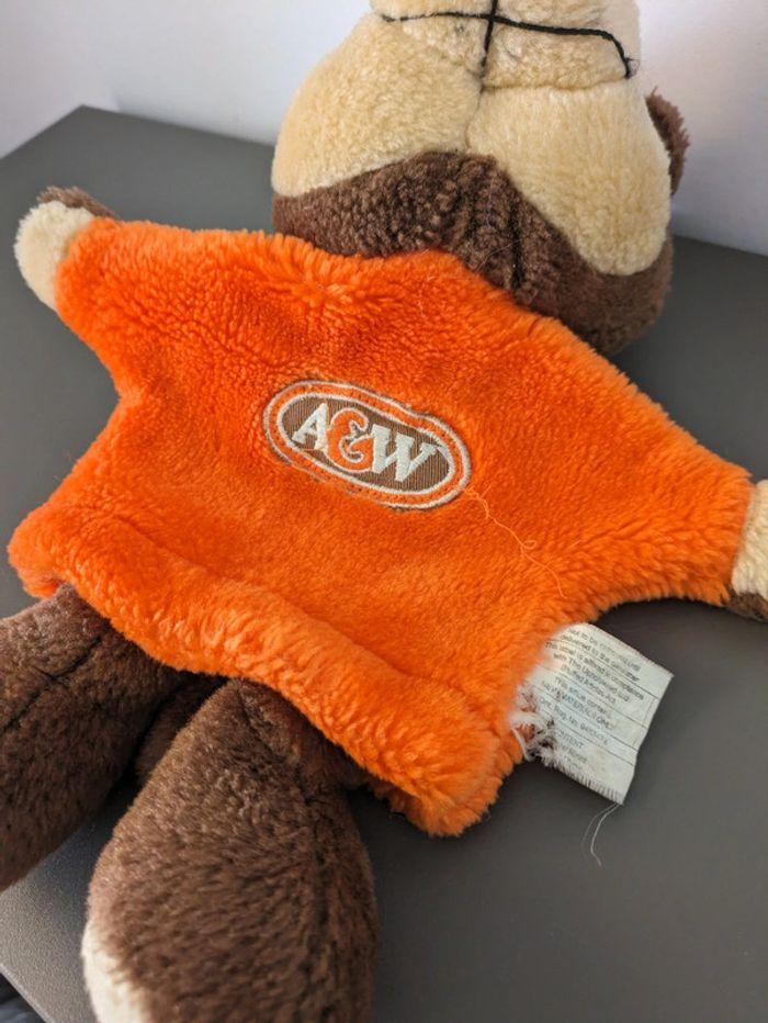 Peluche ours mascotte A&W Rooty Canada - photo numéro 3