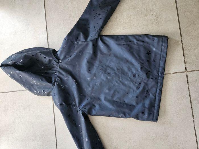 Manteau de pluie à capuche, doublé polaire - photo numéro 4