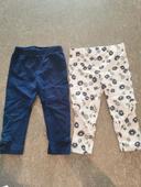 Lot leggings bébé fille 9/12 mois neufs