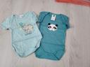 Lot de 2 body manche courte taille 6 mois