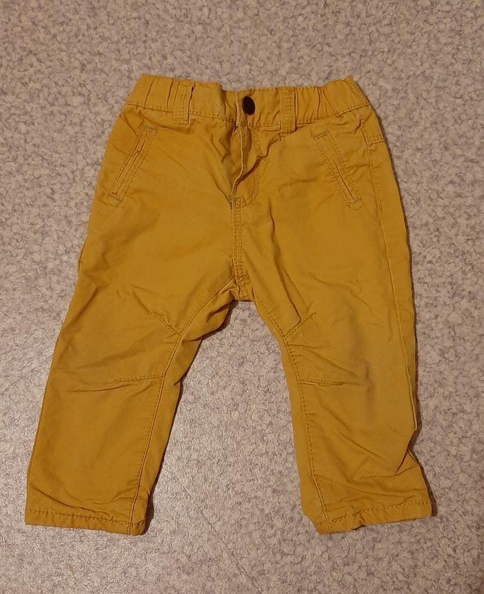 Pantalon jaune moutarde - photo numéro 1