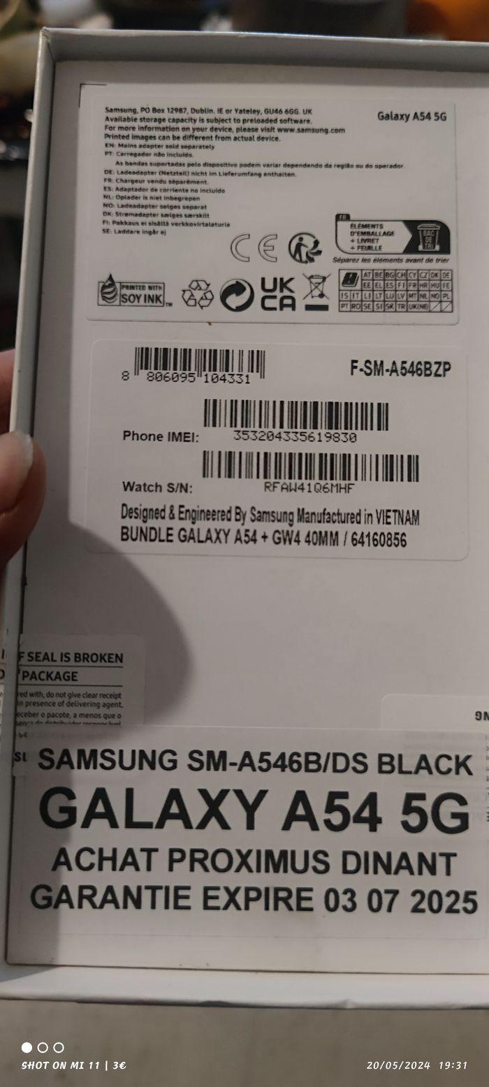 Samsung A545G quasi neuf (7mois pas une griffe) - photo numéro 4