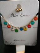 Petit Collier acier multicolore