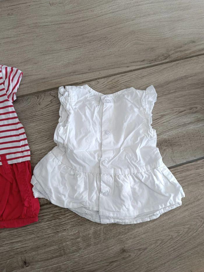 Lot de 2 robes sucres d'orge 3 mois fille - photo numéro 5