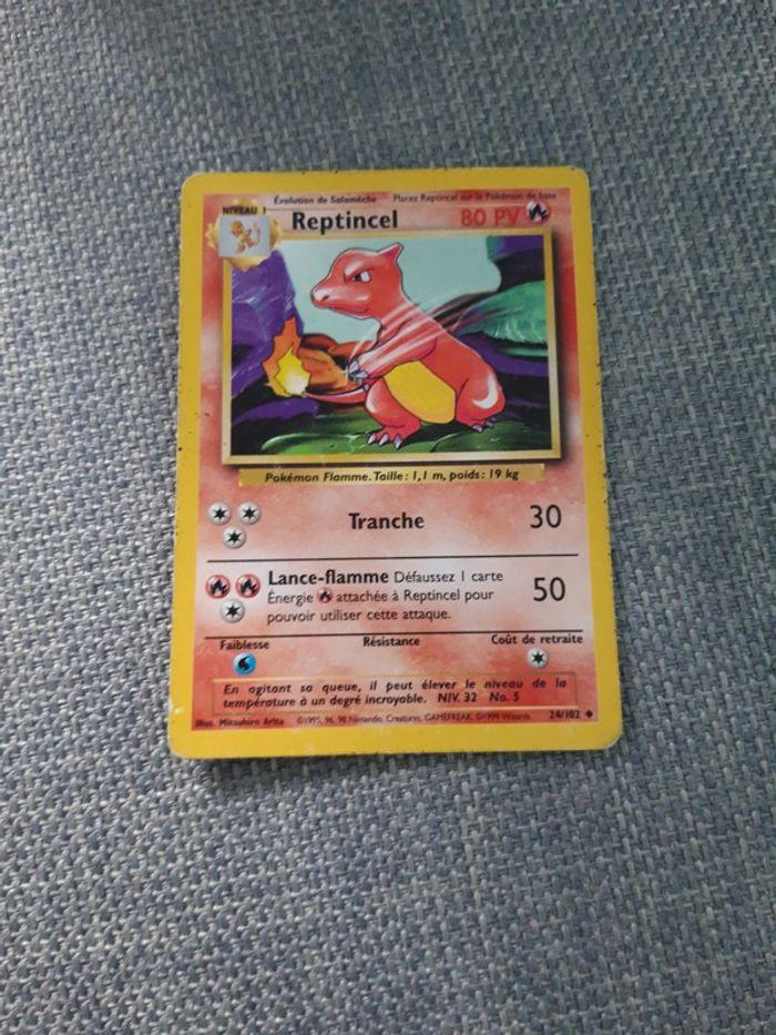 Carte pokemon reptincel - photo numéro 1