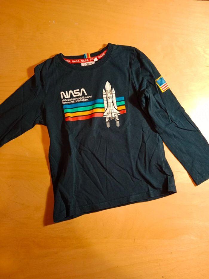 T-shirt Manche longue NASA 6ans - photo numéro 1