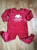 Pyjama petit bateau rouge