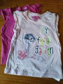 Lot de 2 tee-shirts 12 mois Pik Ouic