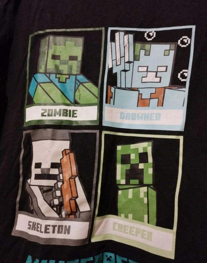 T-shirt Minecraft 8 ans - photo numéro 3