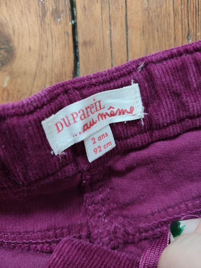 Short Velours / du pareil au même / 2 ans - photo numéro 4