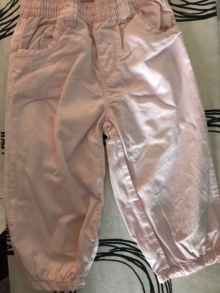 Pantalon rose à poche - photo numéro 1