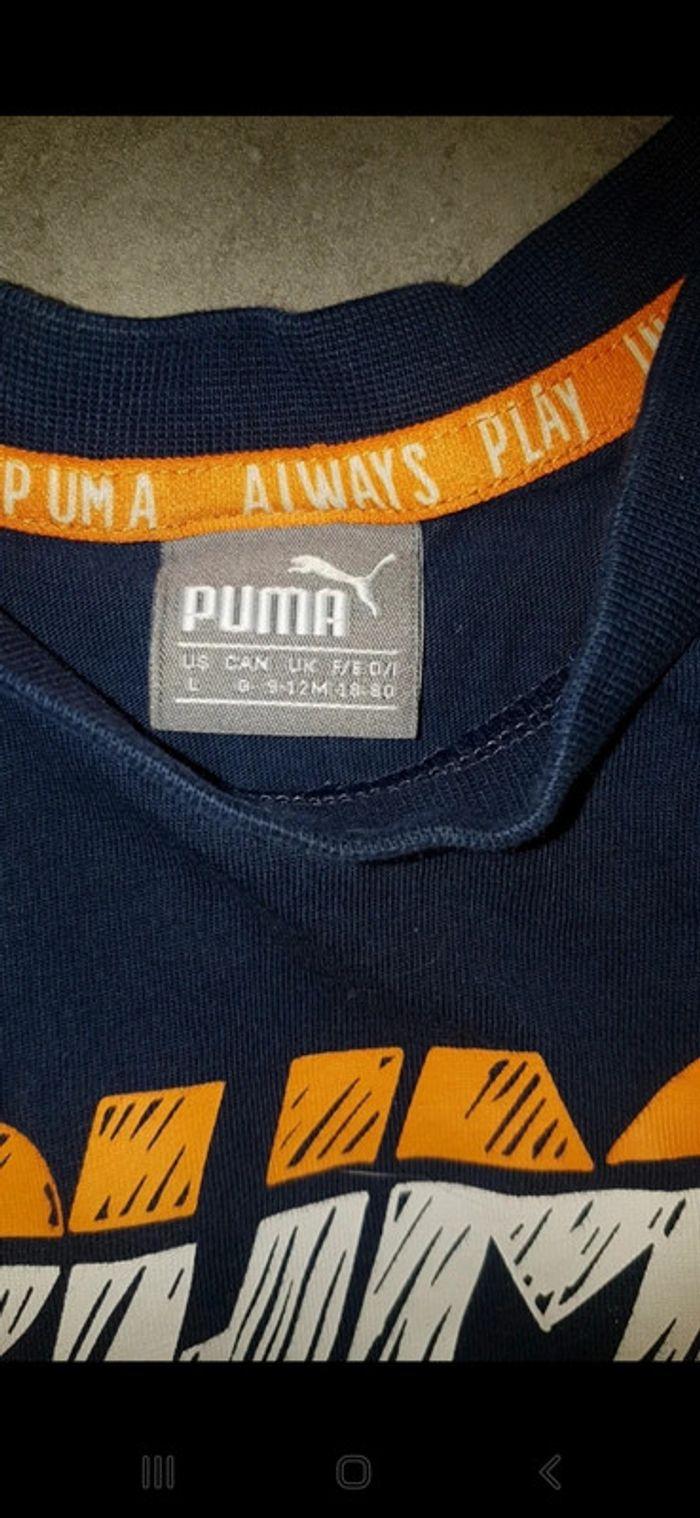 Ensemble été short- t shirt PUMA neuf - photo numéro 6