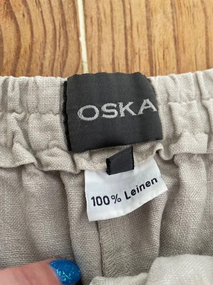 Pantalon en lin Oska taille 38 - photo numéro 4