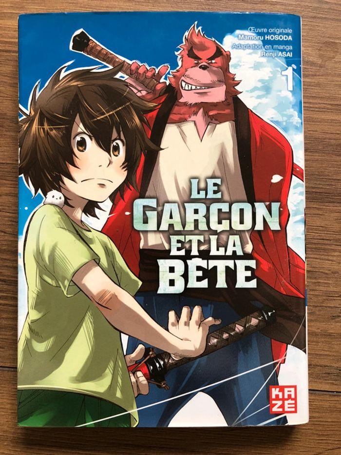 Manga , le garçon et la bête - photo numéro 1