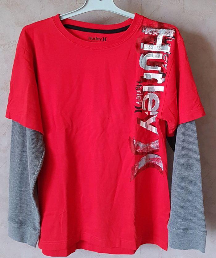 T-shirt manches longues Hurley - photo numéro 2