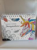 Livre coloriage et détente imagination relaxart neuf