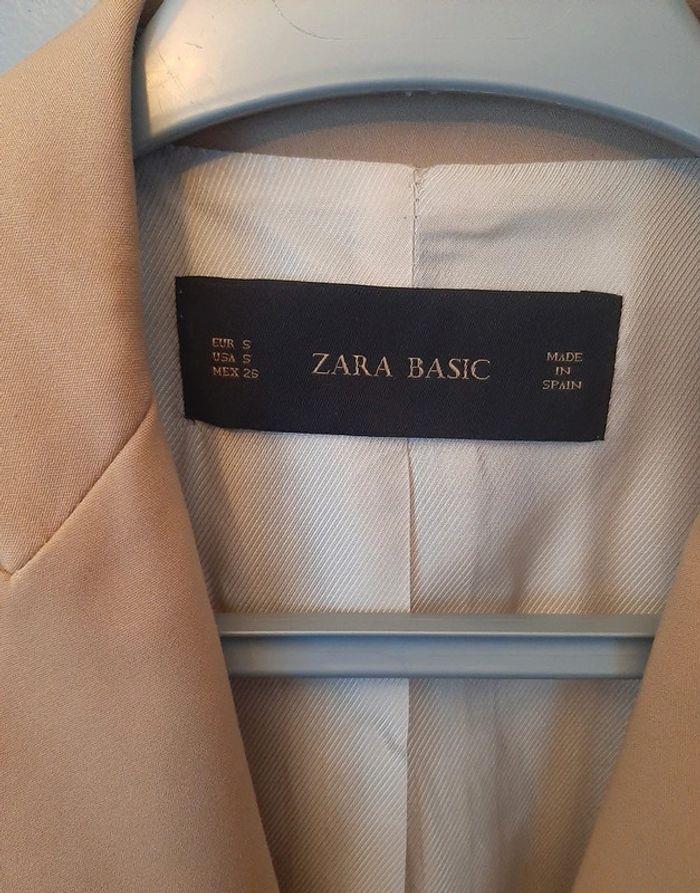 tailleurs pieces separee Zara Basic beige taille S - photo numéro 2