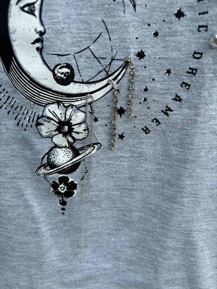 t-shirt bijoux integré stradivarius 😍 - photo numéro 2