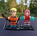 Minifigure Manga Naruto Uzumaki et Haruno Sakura n1.2