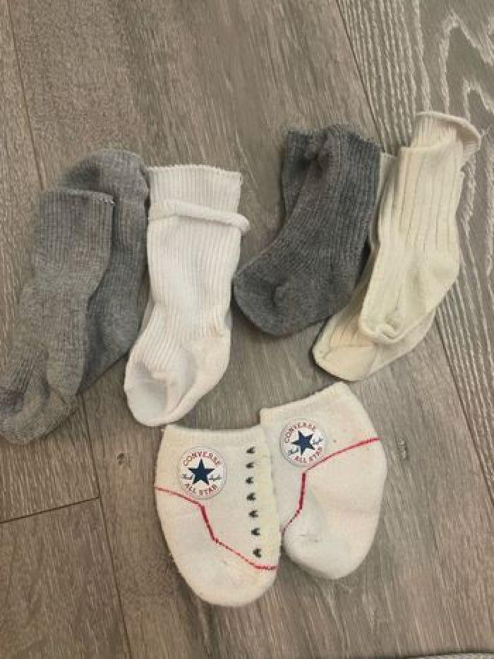 Lot chaussettes naissance 1 mois - photo numéro 1