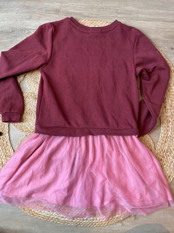 Robe sweat avec tulle Harry Potter rose et bordeaux H&M taille 9-10 ans - photo numéro 10