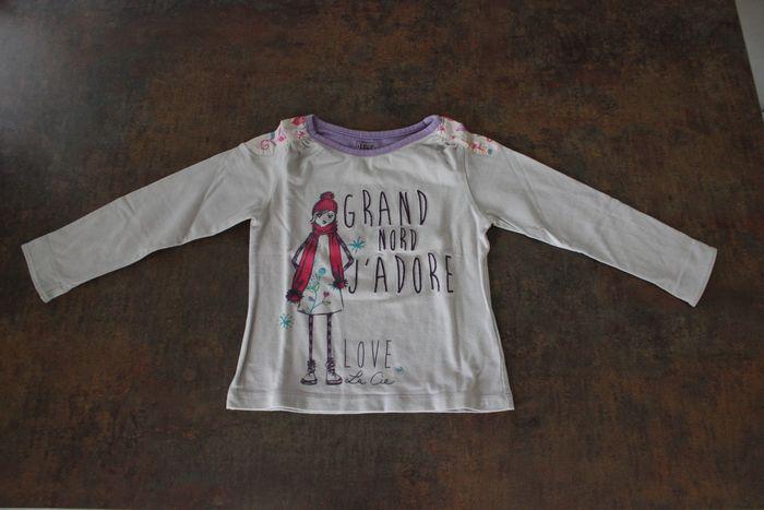 T-shirt manches longues La compagnie des Petits 3 ans fille - photo numéro 1