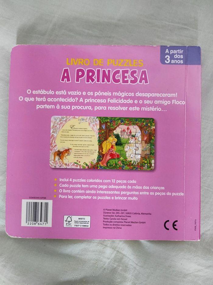 Livre puzzles princesse - photo numéro 2