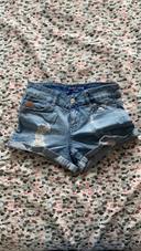 Short en jean