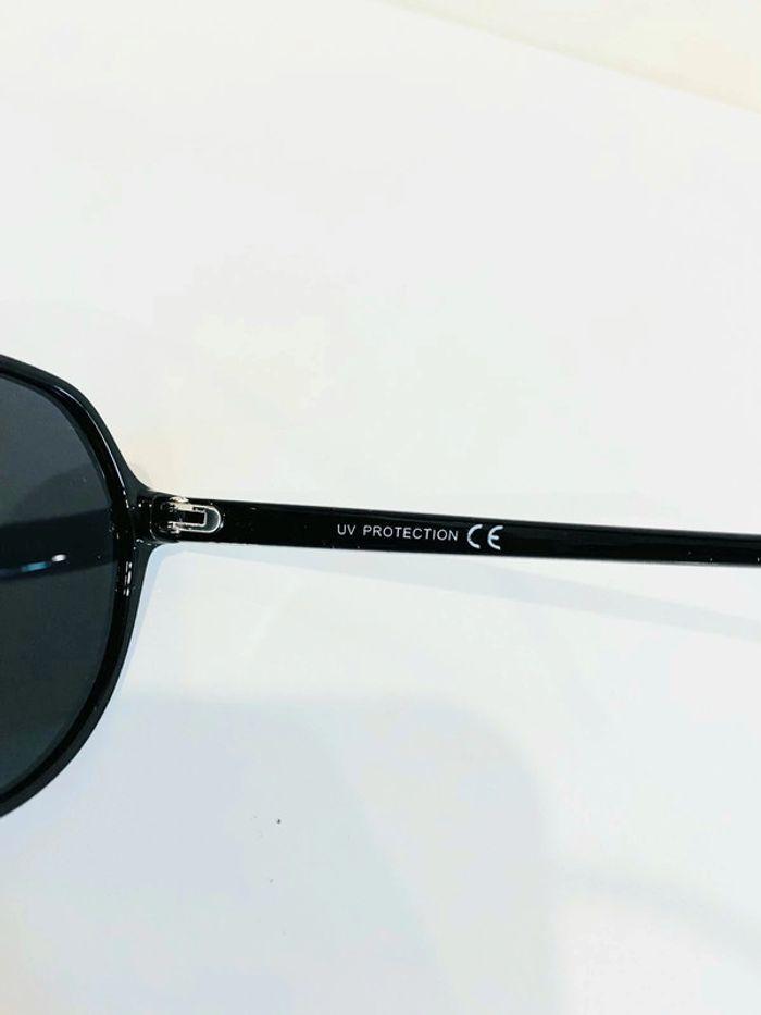 Lunette de soleil mixte noire Polarisée UV protection catégorie 3 - photo numéro 11