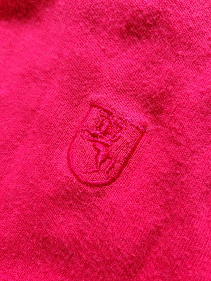 Tee shirt col roulé fermeture éclair marque Lafayette collection taille S rose fuschia - photo numéro 5