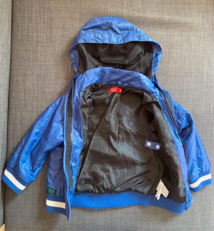 Blouson bleu mi-saison Tissaia 3ans - photo numéro 2