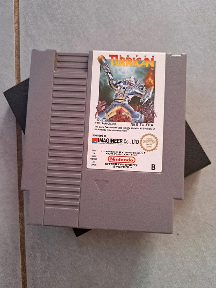 Jeu nes turrican - photo numéro 1