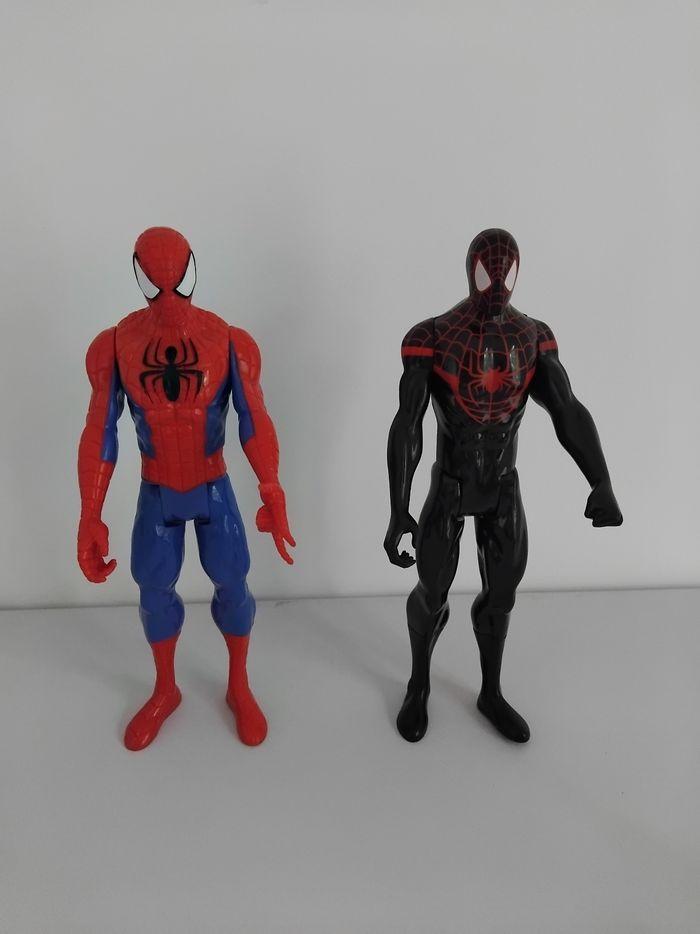 🤩 Lot Figurines Marvel Avengers Iron Man Spider Man Captain America - photo numéro 2