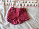 Short velours Verbaudet 3 ans