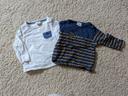 Lot 2 tee shirts manche longue