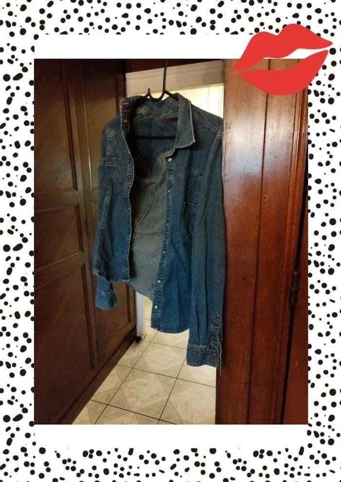 Veste en jeans Denim Culture taille M/38 - photo numéro 3