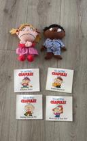 Lots de 4 petit livre et 2 peluche  les petites Crapules