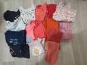 Lot vêtements bébé fille 9 mois