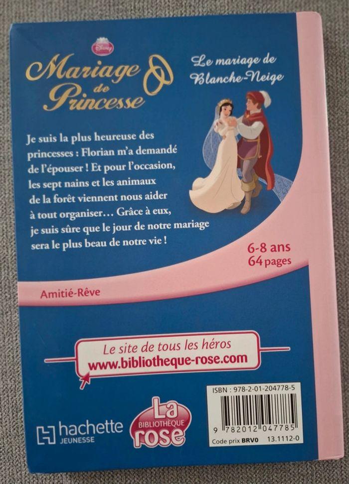 Mariage de Princesse ,le mariage de blanche neige - photo numéro 2