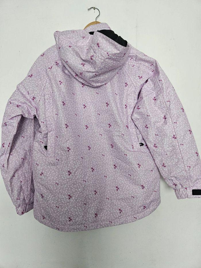 Manteau de ski chaud polaire à capuche fille - rose - 13 ans - Missing Link - photo numéro 3