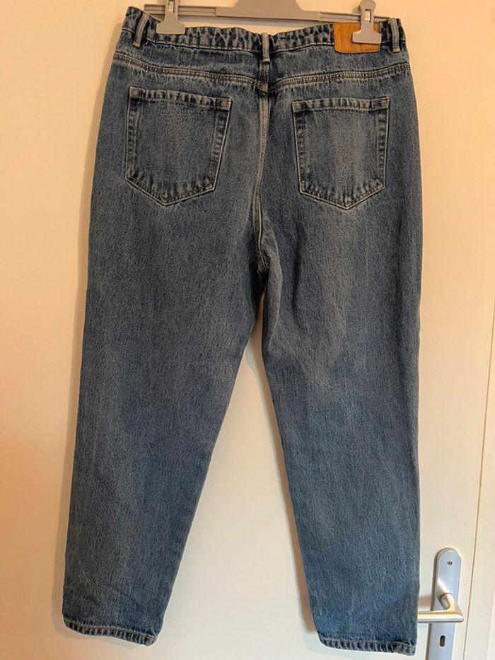 Jean Boyfriend bleu Zara taille 42 - photo numéro 3