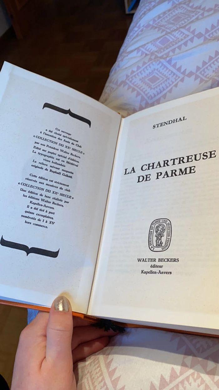 Livre Stendhal la chartreuse de parme - photo numéro 3