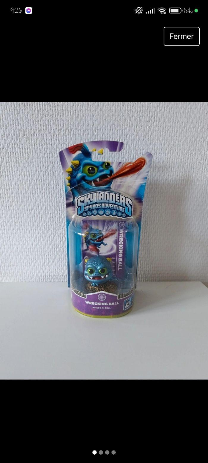 🎮Skylanders single pack Wrecking Ball en boîte🎮 - photo numéro 1