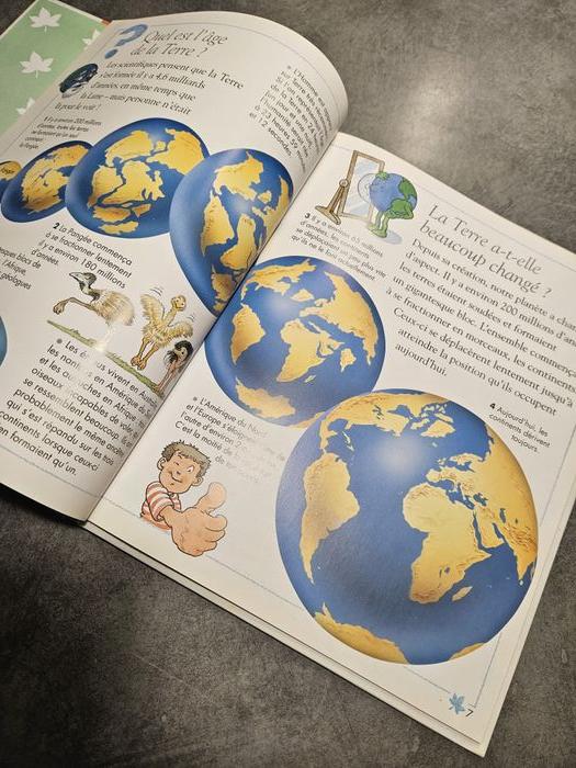 Livre éducatif pour jeunes enfants "Questions-Réponses : La Terre" - Edition Nathan - photo numéro 5