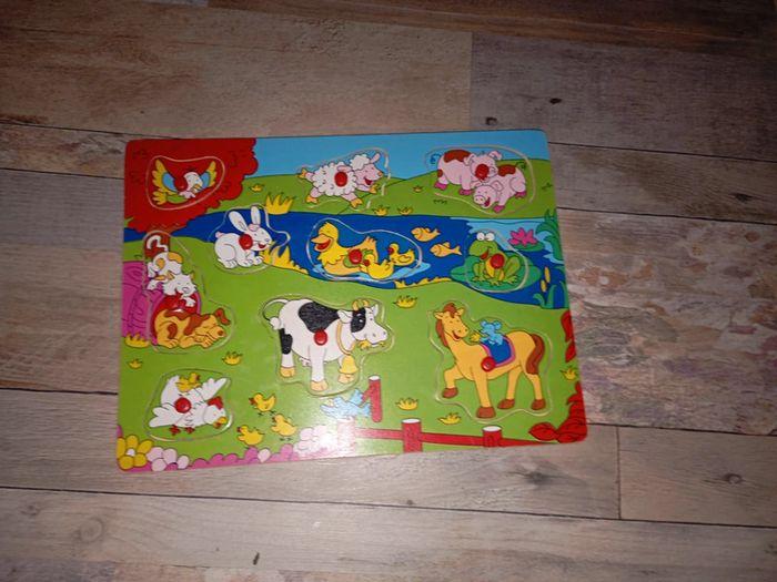 Lot de 7 puzzle encastrables en bois - photo numéro 6