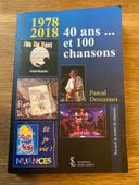 Livres Pascal Descazaux 1978 2018 40 ans et 100 chansons